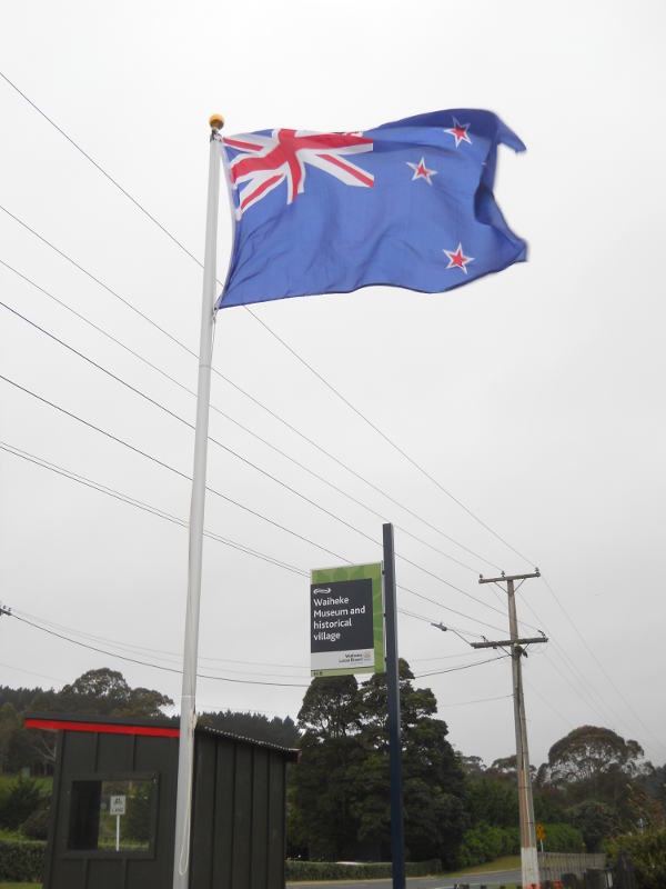 New flag donated by Rotary